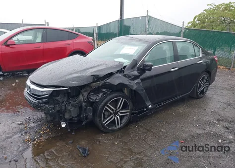 2016 Honda Accord Sport из США, поврежденный, VIN 1HGCR2F53GA195194